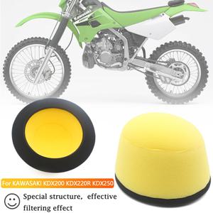 호환 바이크 오토바이 에어 스폰지 폼 필터 가와사키 KDX250 KLX250S KLX300 KLX300R KLX650R KX125 KX250