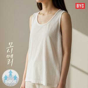 BYC 모시메리 하모니 여자 런닝 / 옆선 매쉬원단 사용으로 통기성이 뛰어난 여런닝