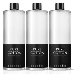 대용량 코코도르  디퓨저   리필액  500ml  X  3개  퓨어코튼