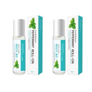 더허브샵 아로마 롤온 시원한 페퍼민트향 추천 8ml X2