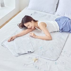 리브맘 듀라론 아이스쿨링 쿨젤부스터 냉감패드 더블+베개 2개