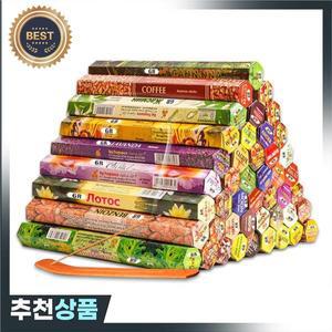 Artracyse 20 스틱 인도 코코넛 향 백단 가정용 침실 화장실 Agarwood 티베트 아로마 테라피