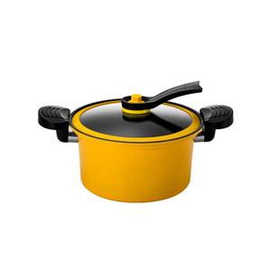 가정용 압력 가마솥 진공 냄비 자동 4 5l 찜기 18cm 용품 미니 누룽지 스팀조절
