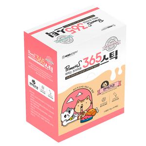 프리미요 고양이 면역 건강 짜먹는 365스틱 영양제 x 면역력 강화 혼합맛 참치 닭...