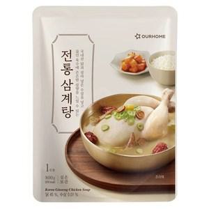맛투데이 아워홈 전통 삼계탕 800g 4개