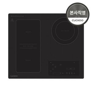 쿠쿠본사직영) 쿠쿠 3구 하이브리드 인덕션레인지 CIHR-D3487MFB(스탠드케이스87mm 포함)