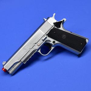 아카데미과학 콜트 M1911A1 실버 커스텀 17218S 풀도색제품 권총 비비탄 에어소프트건