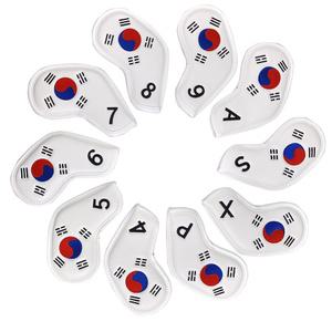 고싱글 태극마크 아이언 커버 10p