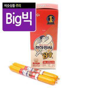 진주 빅 천하장사 오리지날 70g (BIG)(1타 12개입) 25.09.10(제조+120일)소세지 소시지 스틱 간식