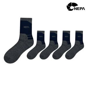 선택19.네파 볼더 쿠션 등산 중목 네이비 남 5팩 NPCBDMDL-NV5