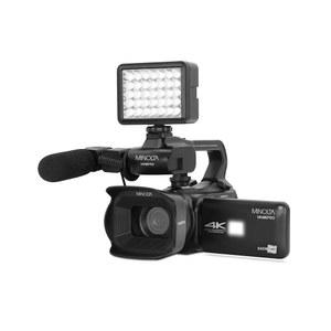 디지털 장착된 64MP 터치스크린, 32GB WiFi, 4K 및 미놀타 카메라, 18배 가방(블랙) 스태빌라이저, 울트라 3100mAh 마이크 오토포커스 비디오 HD 라이트가 줌, 배터리, 4인치 카드, 휴대용 비디오,