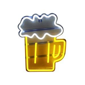 맥주 네온사인 조명 인테리어 램프 2 LED 실내간판 호프집 80 감성 간판