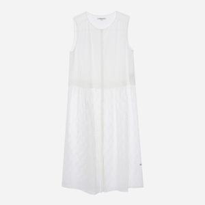 [롯데백화점]써스데이 아일랜드 [여성]레이스 배색 슬리브리스 원피스(T254MOP275W)