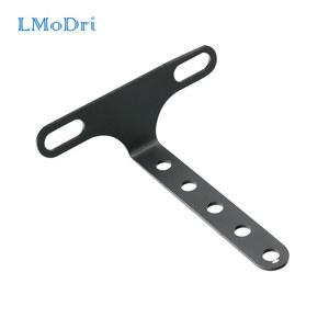 LMoDri 오토바이 블랙 헤드라이트 브래킷, 할리 스포츠스터 다이나 조절식 홀더