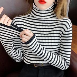 [JHQSTZG4_51IB]골지 단가라 스트라이프긴팔티 트렌드 목