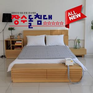 [기타]장수돌침대 도톰 폭신 장수온수매트 퀸 JSB-0620Q