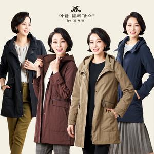 [마담엘레강스][마담엘레강스] 올리비아 세미후드 트렌치 K224BB01