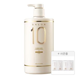 미쟝센 살롱10 에센스팩, 990ml, 손상용, 1개 + 증정(샴푸, 6ml, 손상 + 트리트먼트, 6ml, 손상), 2개