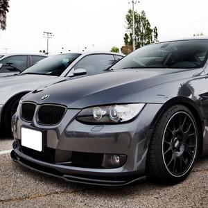 롯데 BMW 3시리즈 E92 E93 리얼카본 도색용 선택 프론트립 하만타입 스플리터
