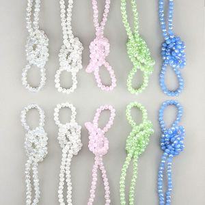 비즈팡 [CR-43-20] 크리스탈 론델컷 4mm 반투명오팔펄 반지당 5color
