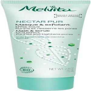 Melvita 멜비타 넥타 퓨어 마스크 스크럽 75mL 팩 세안 민트 본체