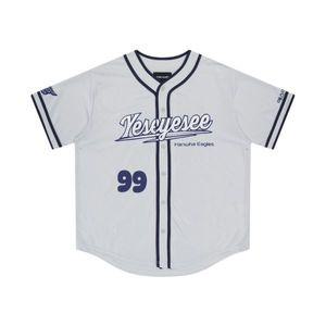 한화 이글스 x 예스아이씨 베이스볼 저지 그레이 Hanwha Eagles x Yeseyesee Baseball Jersey Grey