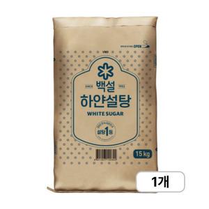 백설 하얀 설탕 15kg 1개