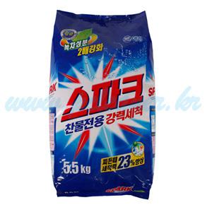 피크리너 찬물전용 강력세척 스파크_5.5kg 리필 찌든때/세척력/표백/살균/빨래/세탁기/가정/업소/일반/드럼