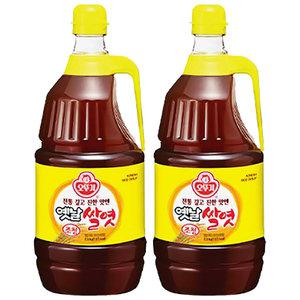 오뚜기 옛날 쌀엿 조청 2.5kg 2개 / 물엿 올리고당
