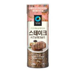 대상 청정원 스테이크 시즈닝 핑크솔트 1개 140g