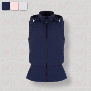 [밀레] MILLET 아웃도어 여성 경량 하이브리드 베스트 등산 조끼 NAVY