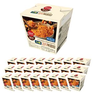 CJ 햇반 쿡반 스팸김치볶음밥 컵 220g x 24개
