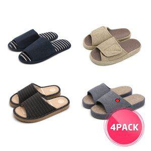 아날도바시니 층간소음방지 거실화 4PACK 구성