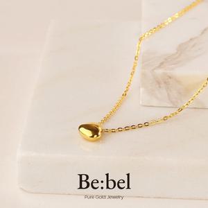 순금목걸이 7.5g 24k 디자인 풀인 하트 비벨 두돈 2돈