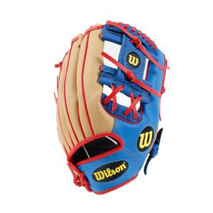 윌슨 A360 SMU 11.5인치 우투용 좌투용 유소년 천연가죽 야구글러브 WBK2436BL011115