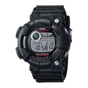 카시오 손목시계 지샥 다이버즈워치 FROGMAN 전파 솔라 GWF-1000-1JF 멘즈 블랙
