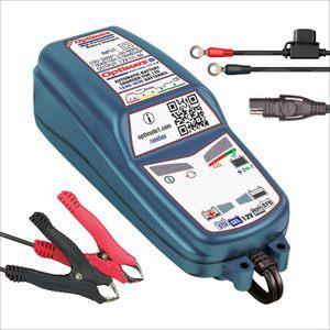 Tecmate Optimate 5 Start Stop TM-221 6단계 12V 4A 배터리 세이빙 충전기 테스터 유지 관리 장치
