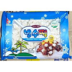 대량 팥빙수 떡 250g/20개 업소용 벌크 재료 토핑