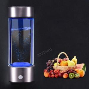 USB 충전식 수소가 풍부한 물병 연무기, 알칼리 발생기, 휴대용 건강한 컵, 노화 방지, 수소와 물 430ml