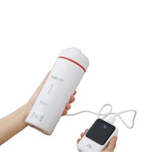 USB텀블러 전기포트 소형 가열 물컵 여행용 단열 단일상품 usb 전기 스텐 커피 포트