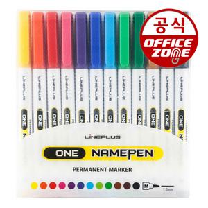 라인프러스 원네임펜 12색 세트 MB