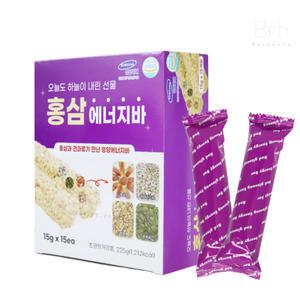 건담농수산 홍삼 에너지바 어른 학생 건강간식