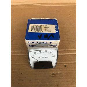 YOKOGAWA 025604 DC VOLT PANEL METER 0-100
