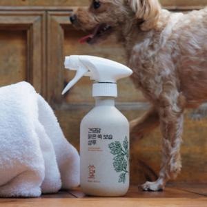 견묘당 맑은 쑥 천연 애견 샴푸 강아지 고양이 약용 얼굴 눈물 눈곱 발 냄새 곰팡이 피부병