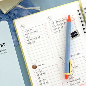 체크 리스트북 업무일지 스프링노트 플래너 공부 학생