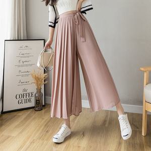 여성 랩 치마 바지 /밴딩/주름/냉장고바지/여름/파자마/여자와이드/몸빼/플리츠