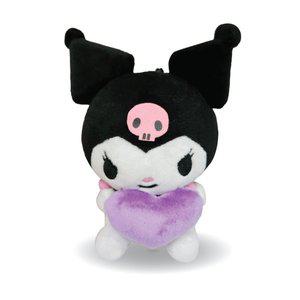 [기타]산리오 쿠로미 하트 가방고리 인형 13cm