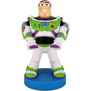 Exquisite Gaming Cable Guy Pixar Buzz Lightyear 폰 스탠드 및 컨트롤러 홀더 Disney 라이선스 피규어