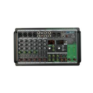 XPRO XQ-800 충전식 고출력 파워드믹서 2CH 1000W 블루투스 48V 팬텀파워 교회 학교 버스킹