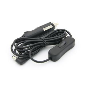 DC 전원 스위치 DC 12V M 꺾임(꺽임) to 시가 전원 Plug / 시가잭(시거잭) / 외경 5.5 내경 2.1